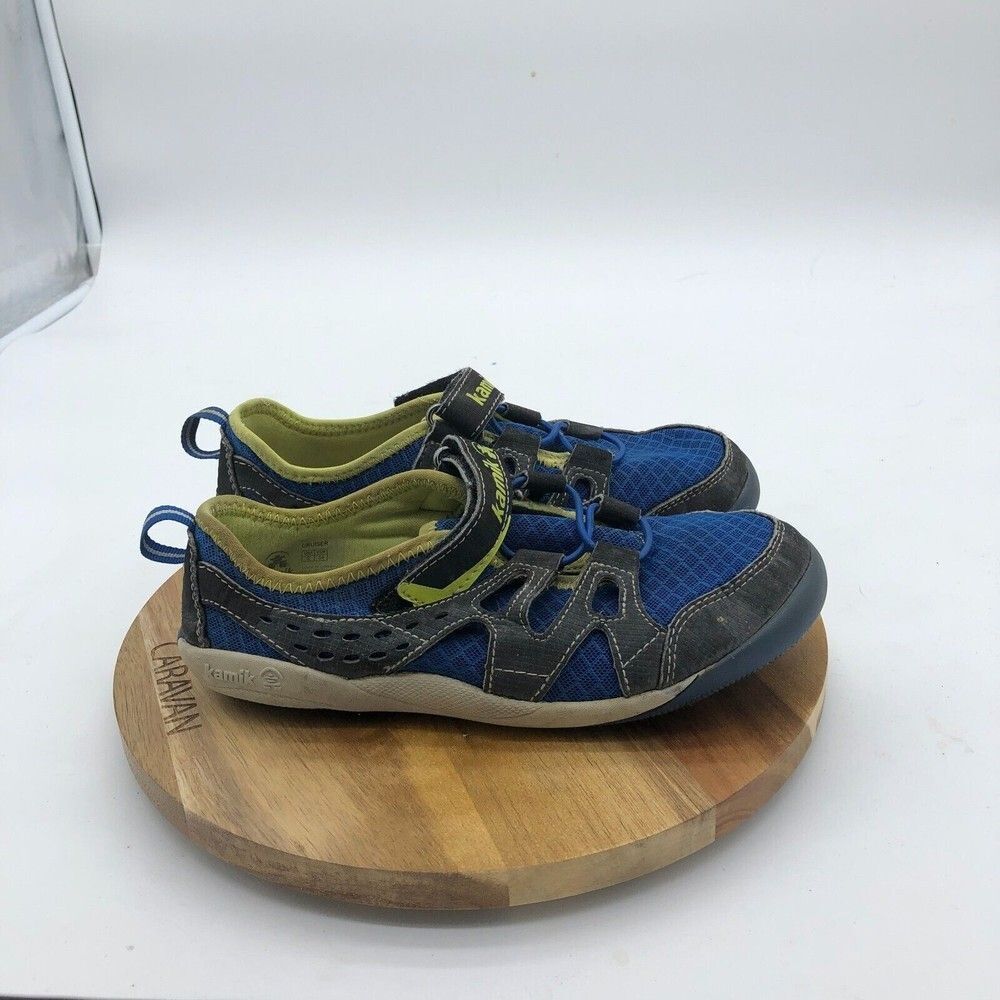 Kamik Cruiser Sneaker Shoes Boys 2 Blue Outdoor Hiking Water Shoes Casual